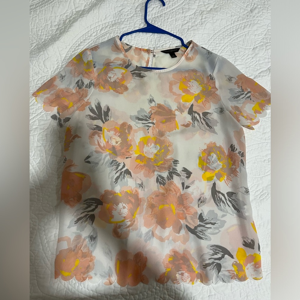 scalloped blouse